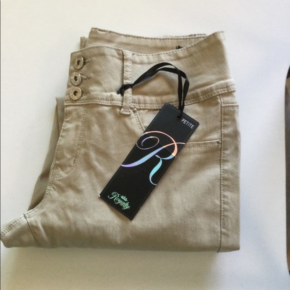 NEW Royalty For Me Women’s Petite Brand New Stretchy Pants